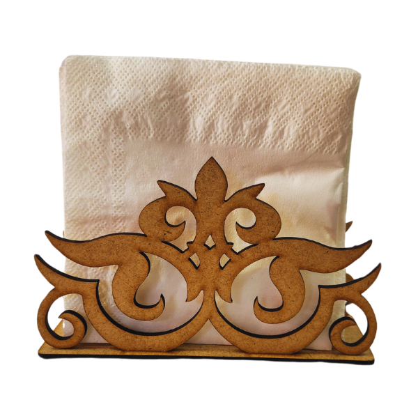 Fleur de Lis Serviette Holder