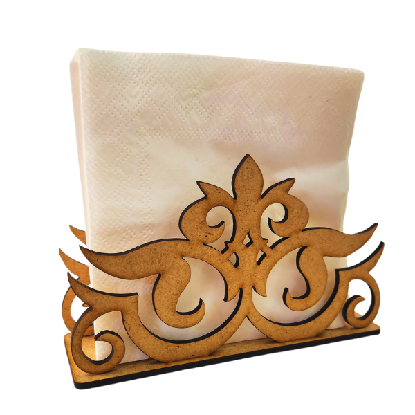 Fleur de Lis Serviette Holder