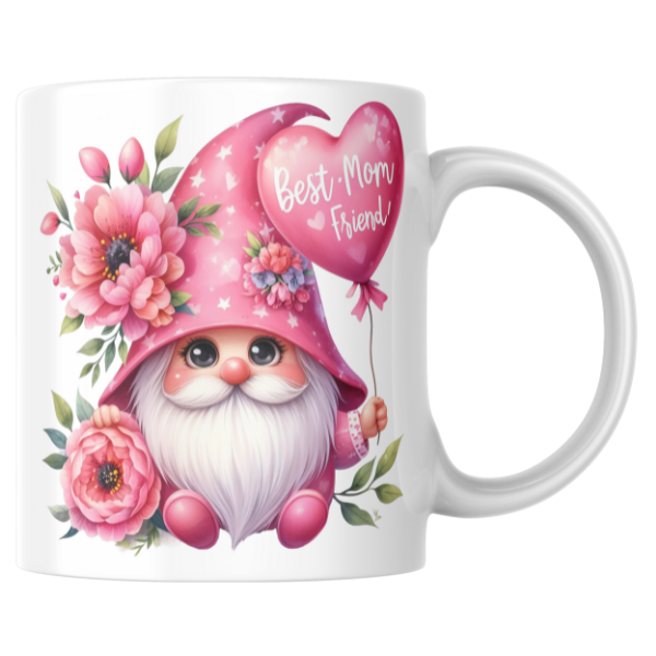 Gnome Best Mom Friend Coffee Cup