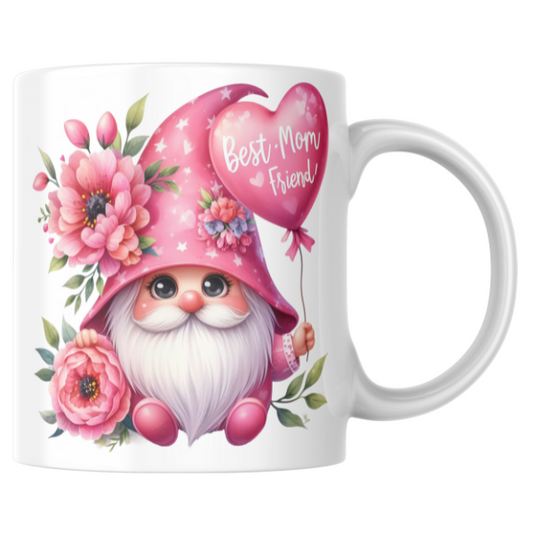 Gnome Best Mom Friend Coffee Cup