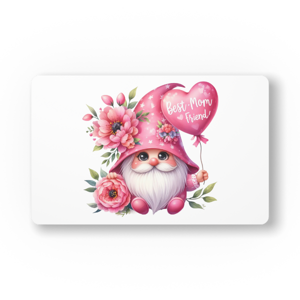 Gnome Best Mom Friend Mouse Pad