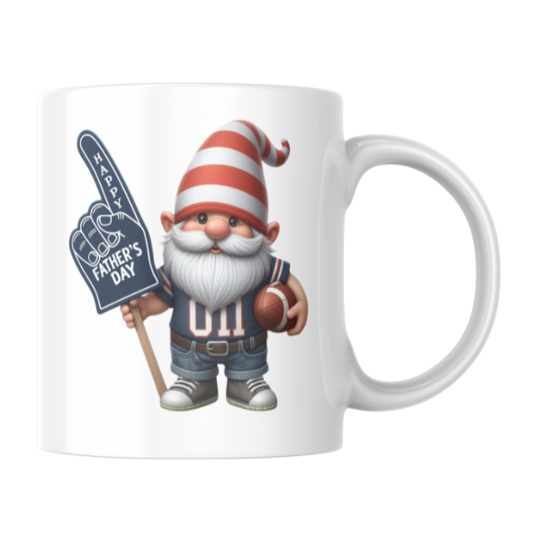 Gnome Happy Father'sday Coffee Cup and Coaster Set