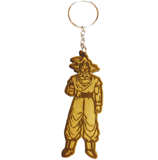 Goku Dragon Ball Z Themed Keyring