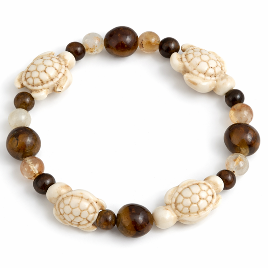 Golden Path Turtle Bracelet