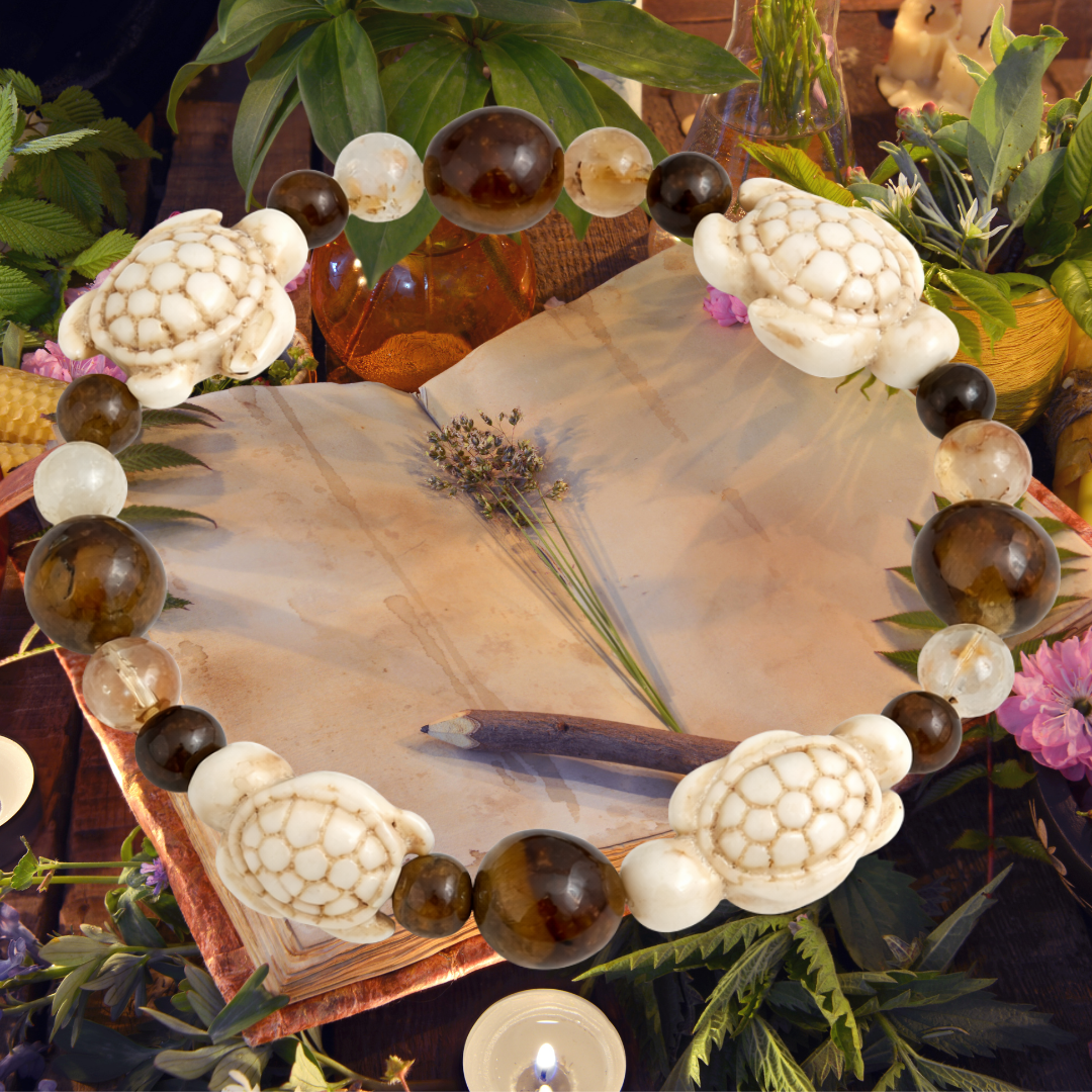 Golden Path Turtle Bracelet
