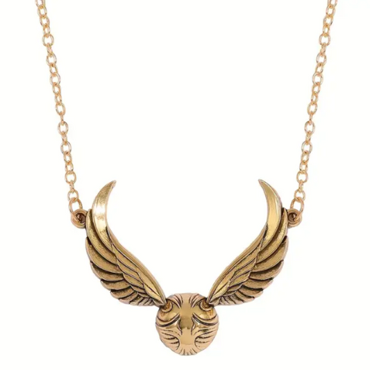Golden Snitch Themed Necklace – Harry Potter Inspired Magic & Style
