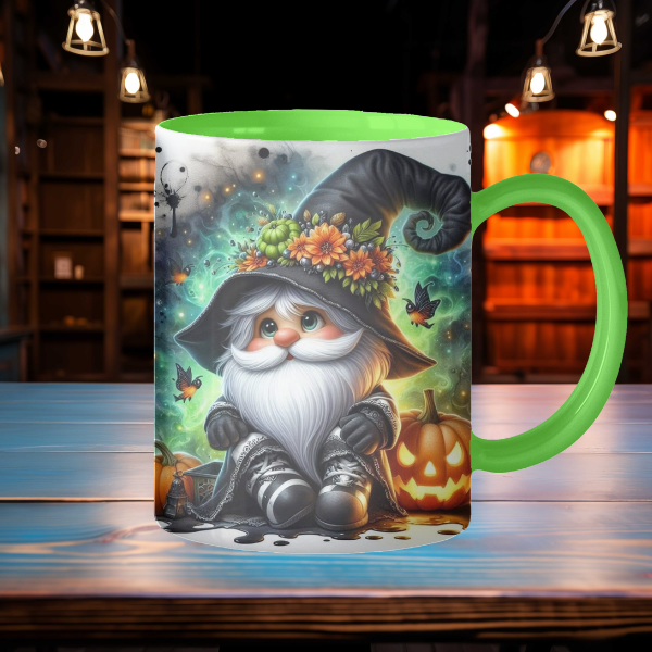 Green Gnome Coffee Mug