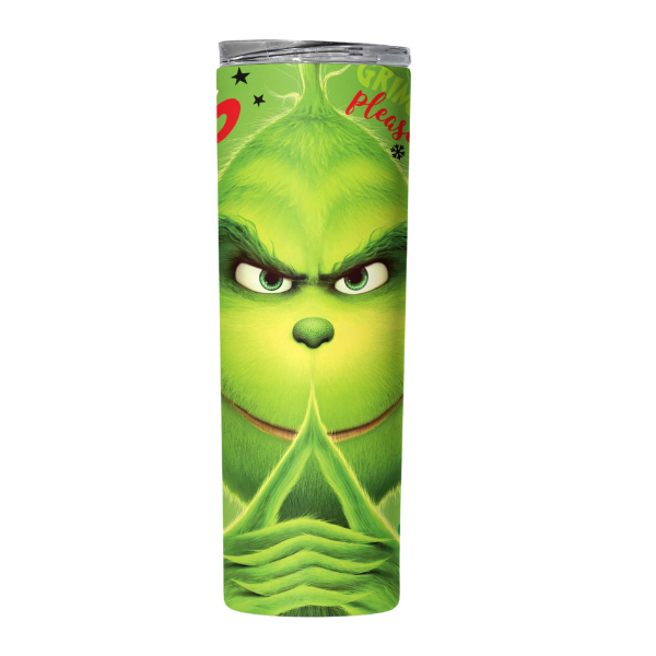 I'm A Grinch Before My Coffee 20 OZ Skinny Tumbler