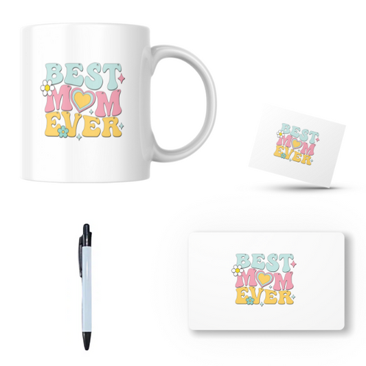 Groovy Best Mom Ever Gift Set