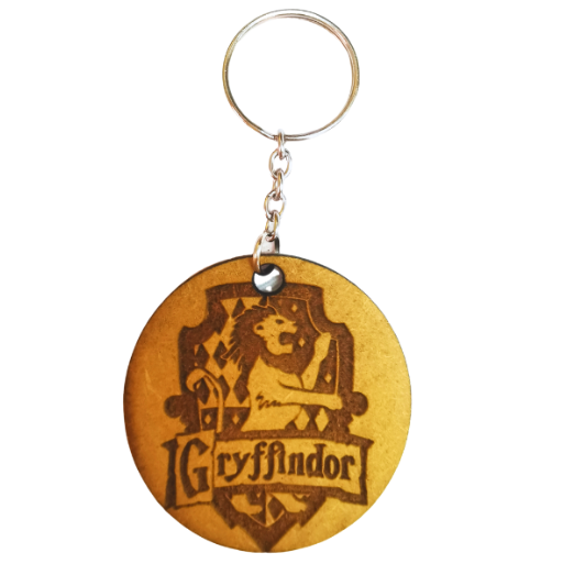 Gryffindor House Themed Keyring