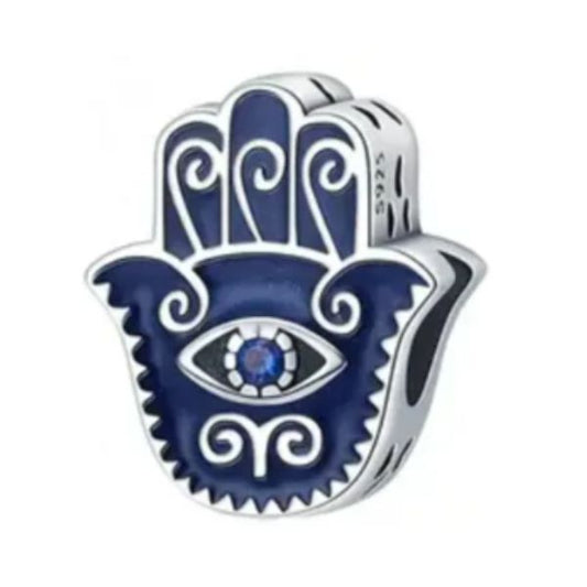 Hamsa Hand Enamel Charm