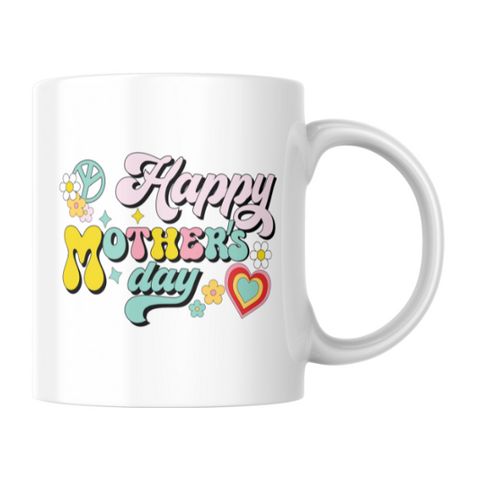 Groovy Happy Mother's Day Coffee Cup