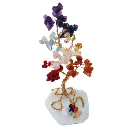 Harmony Within: Chakra Gem Tree for Spiritual Balance