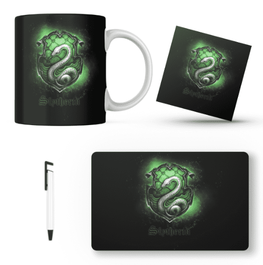 Harry Potter Slytherin Themed Gift Set