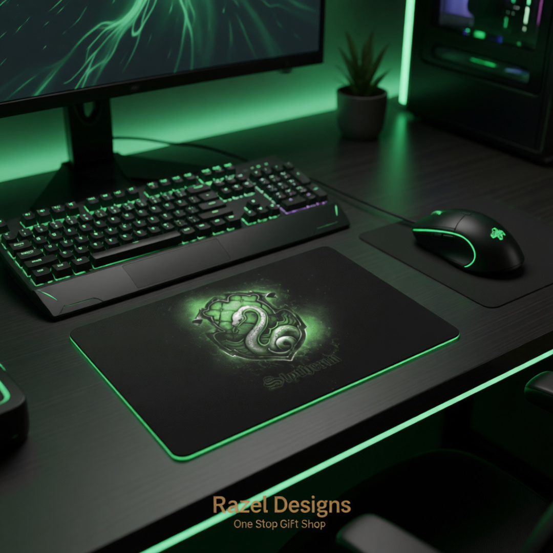 Harry Potter Slytherin Themed Mousepad