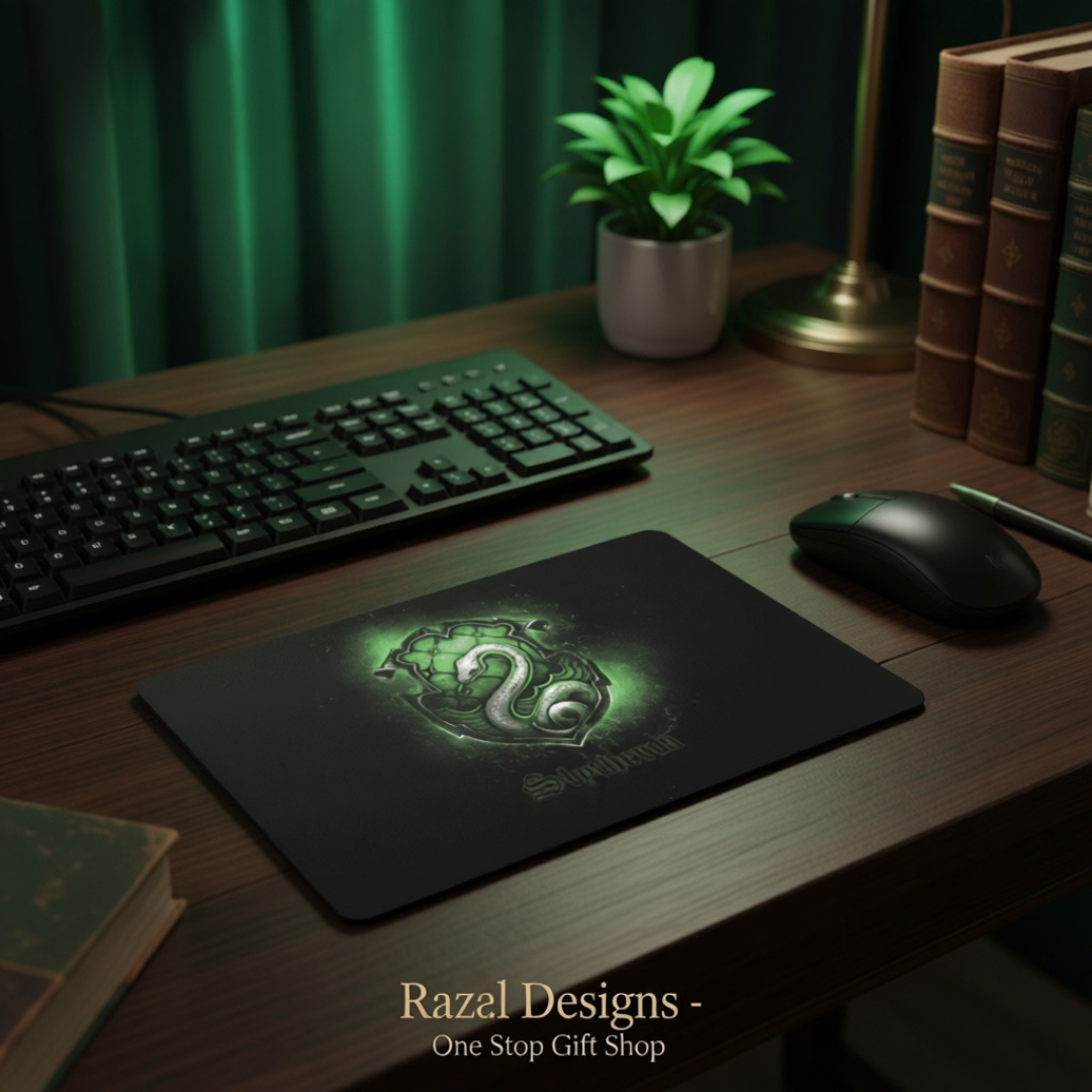 Harry Potter Slytherin Themed Mousepad