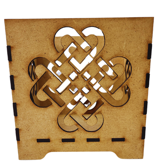 Heart Celtic Knot Candle Holder