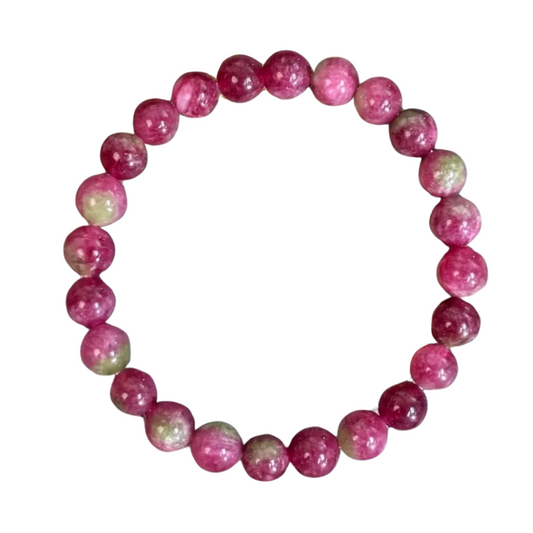 Heart’s Embrace Pink Tourmaline Bracelet