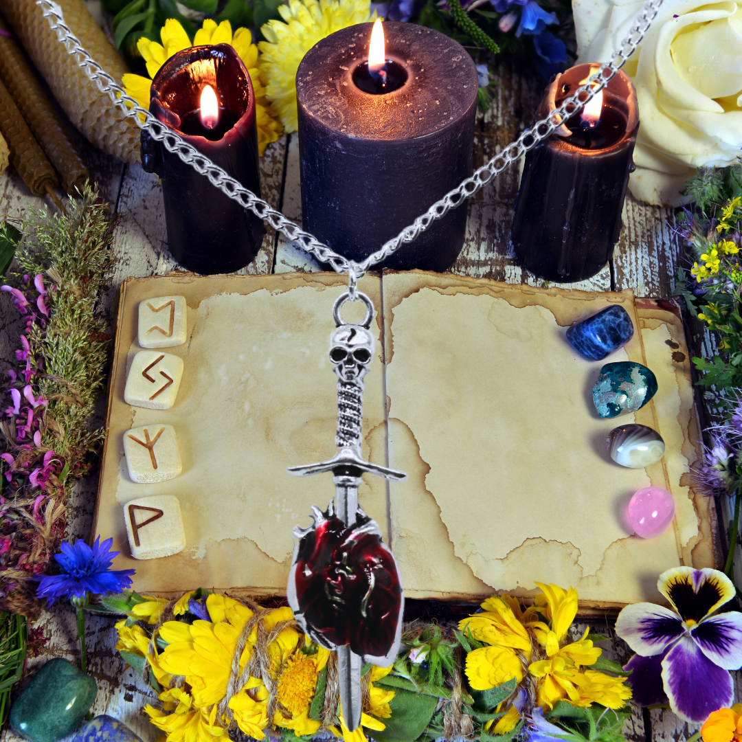 Heartpiercer Pendant Necklace