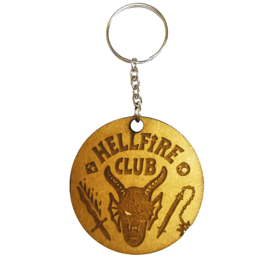 Hellfire Club Stranger Things Themed Keyring