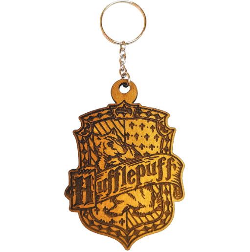 Harry Potter Hufflepuff House Themed Keyring