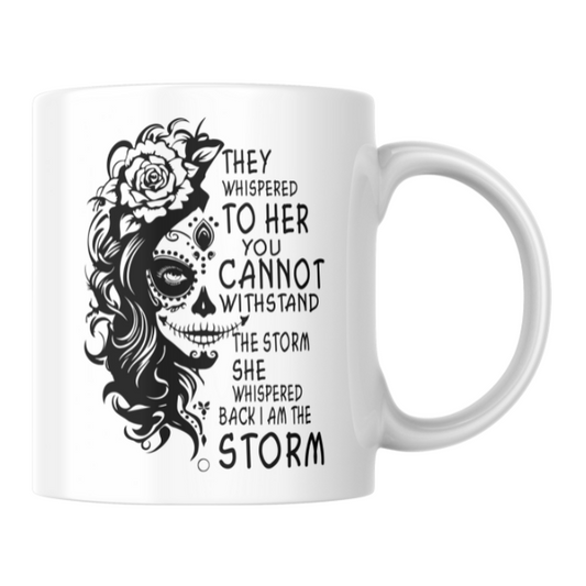 I Am The Storm Coffee Cup