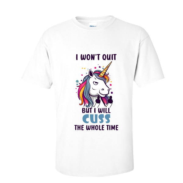 I Won't Quit Coffee T-Shirt