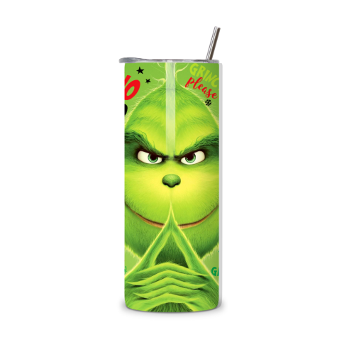 I'm A Grinch Before My Coffee 20 OZ Skinny Tumbler