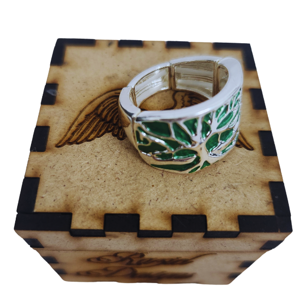 Infinite Growth Tree of Life Ring