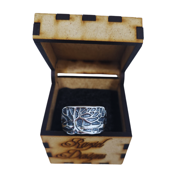 Infinite Growth Tree of Life Ring