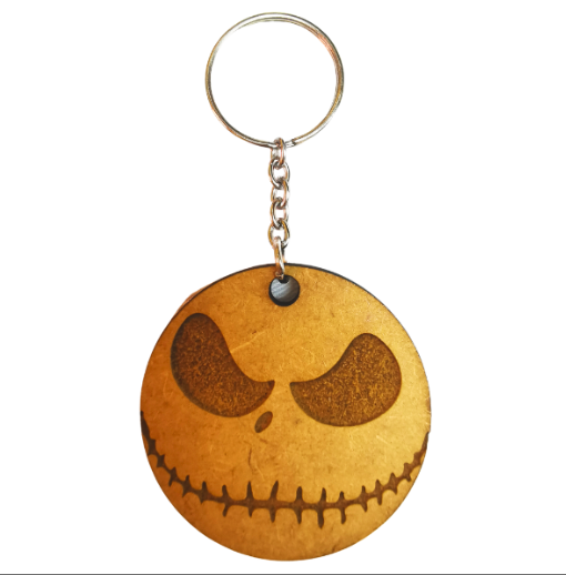 Jack Skellington Themed Keyring