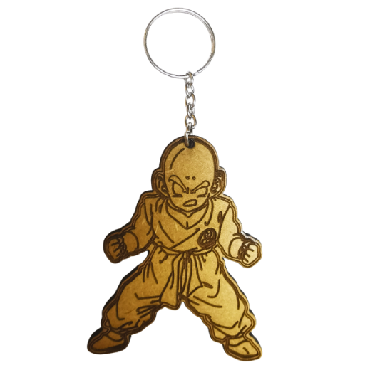 Krillin Dragon Ball Z Themed Keyring