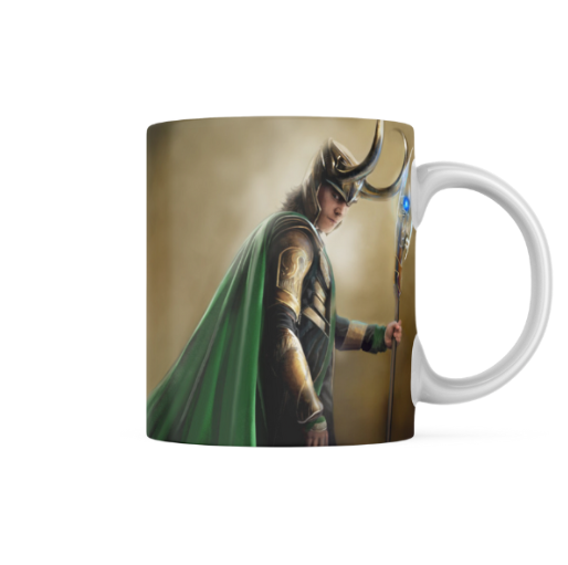 Loki Themed Printed Coffee Cup