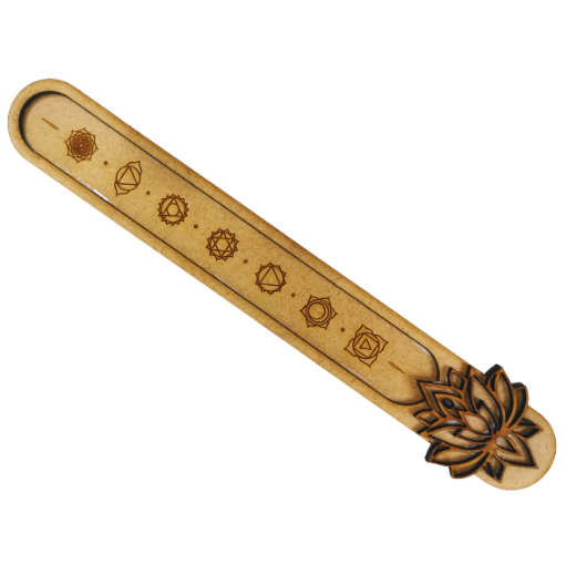 Lotus and Chakras Incense Holder