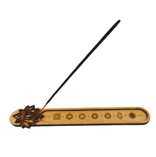 Lotus and Chakras Incense Holder