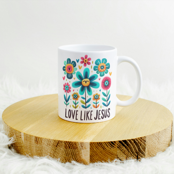 Love Like Jesus Coffee Cup