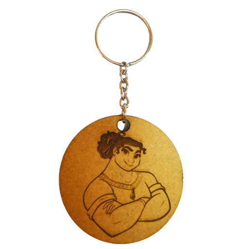 Luisa Encanto Themed Keyring