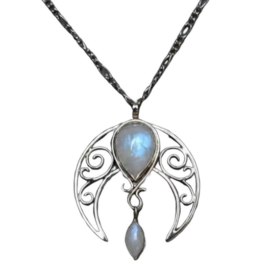 Lunar Dreams Crescent Moon Necklace