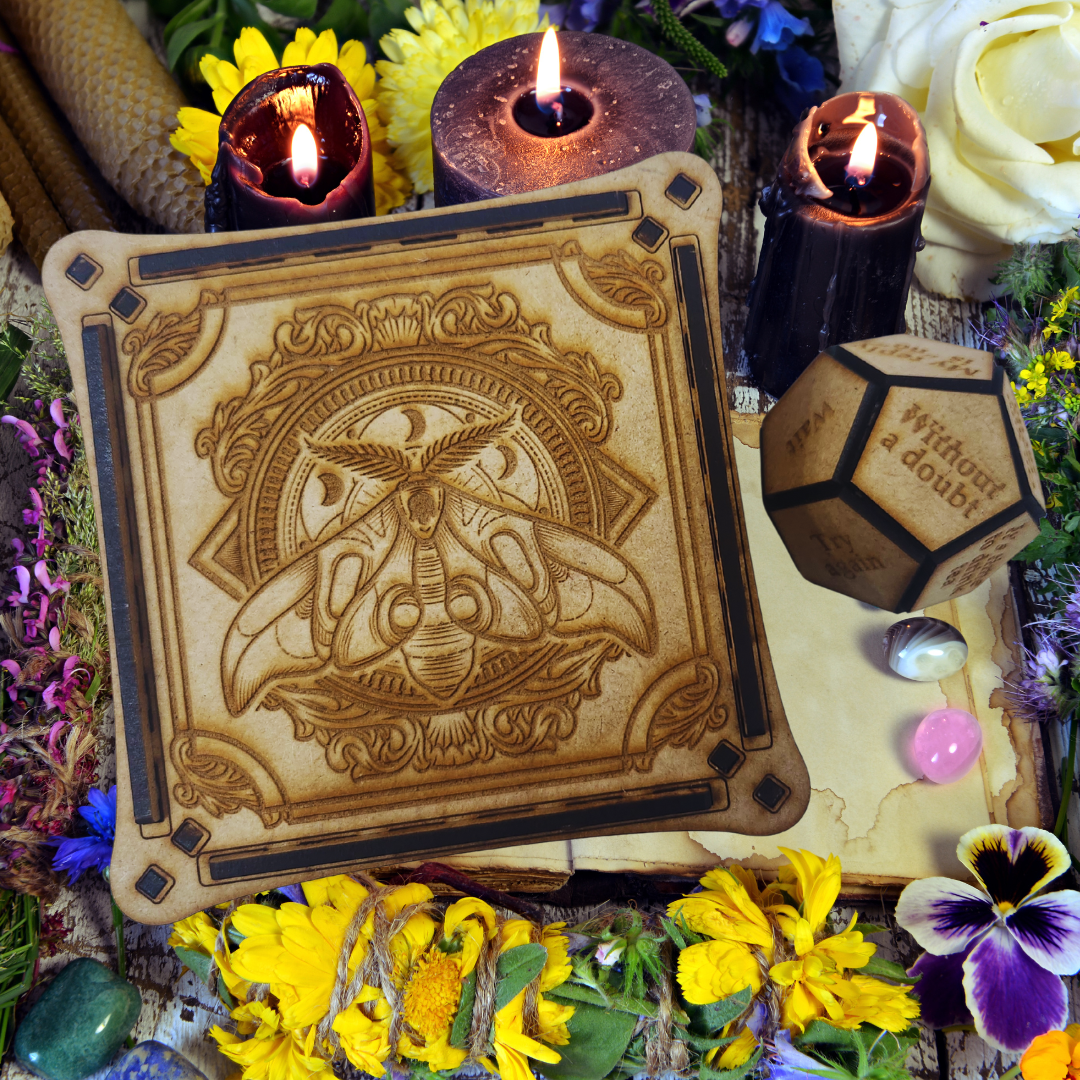 Lunar Moth Divination Dice