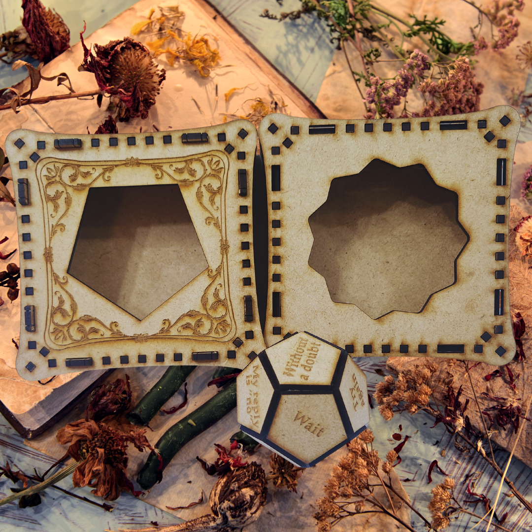 Lunar Moth Divination Dice