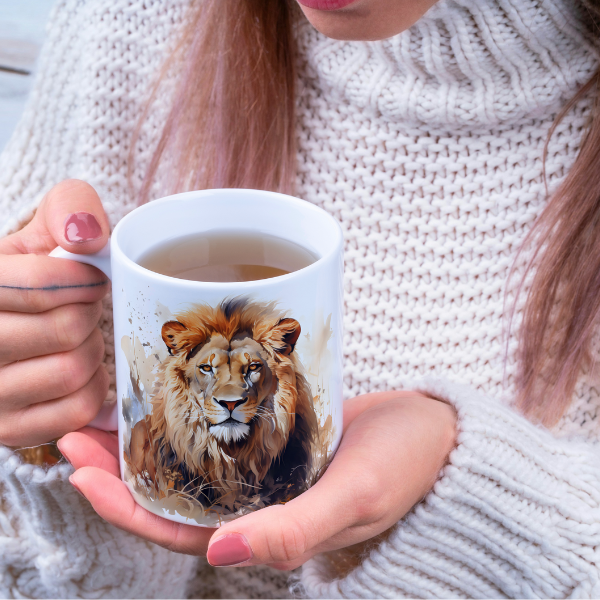 Majestic Lion Coffee Mug