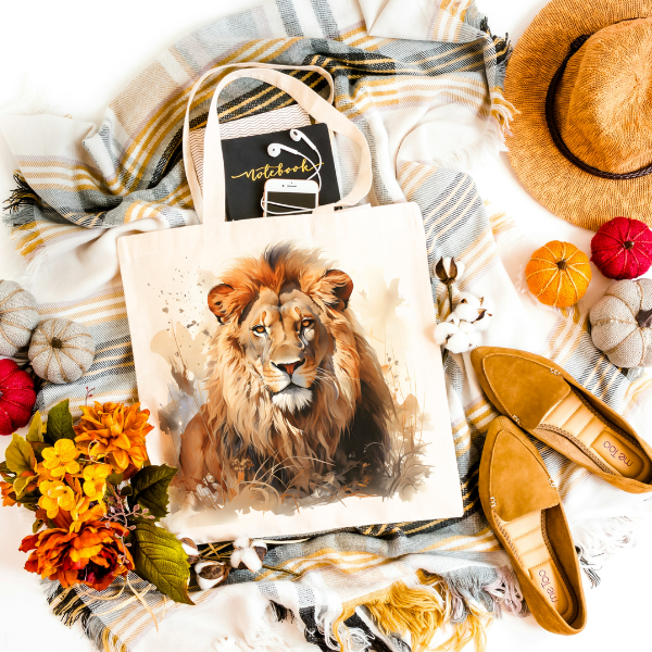 Majestic Lion Shopping Bag