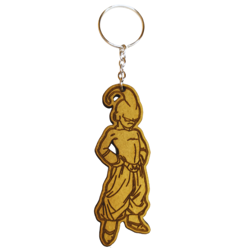 Majin Boo Dragon Ball Z Themed Keyring – Raziel Designs