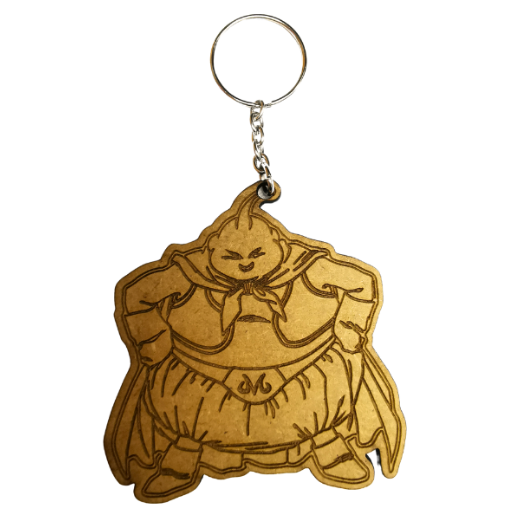 Majin Buu Dragon Ball Z Themed Keyring – Raziel Designs