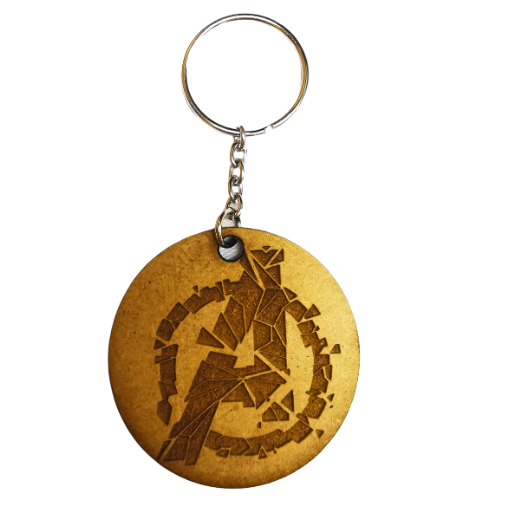 Marvel Avengers Logo Themed Keyring