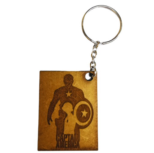 Marvel Captain America Themed Keyring