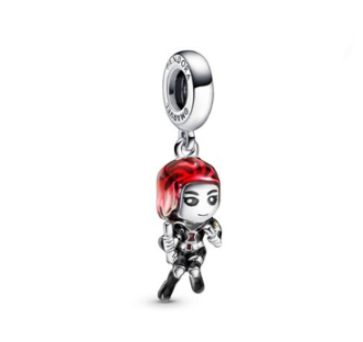 Marvel The Avengers Black Widow Charm