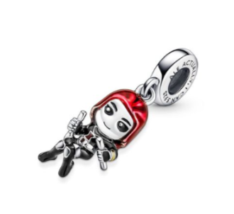 Marvel The Avengers Black Widow Charm