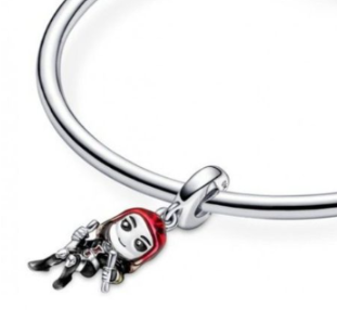 Marvel The Avengers Black Widow Charm