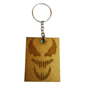 Marvel Venom Themed Keyring